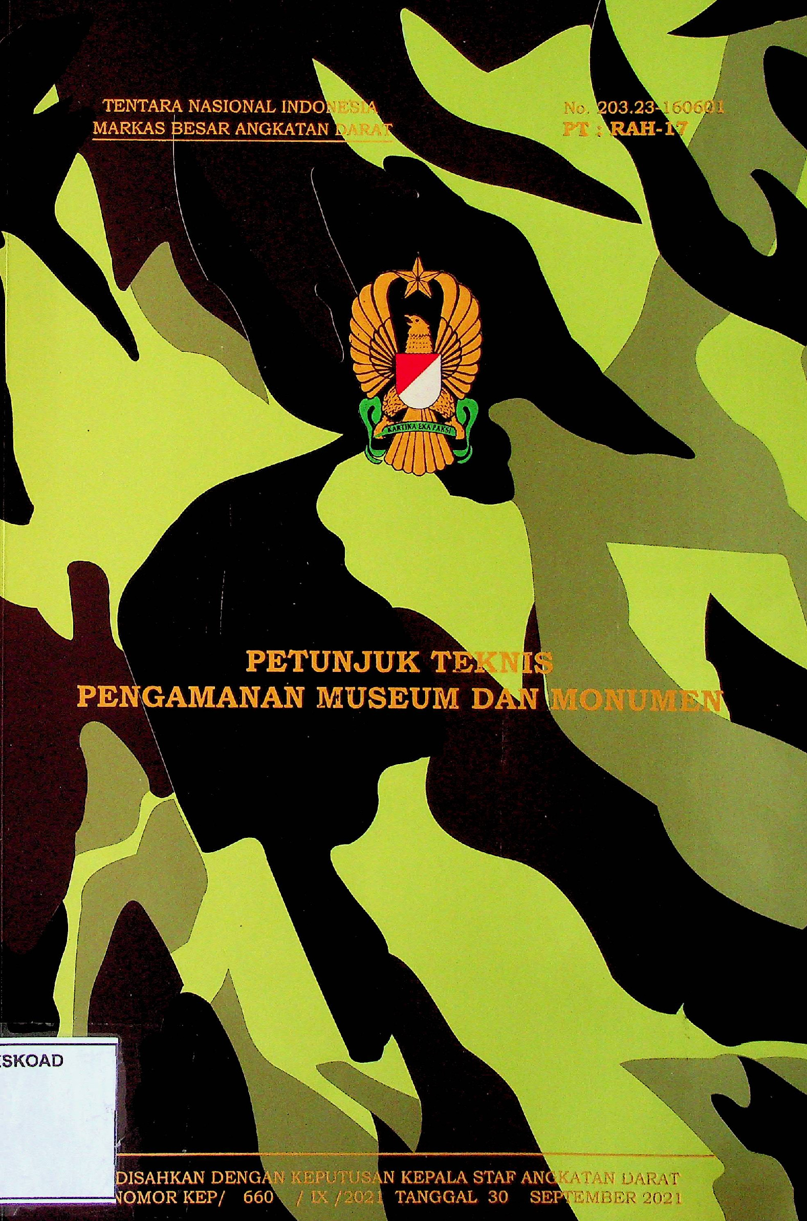 Petunjuk Teknis Pengamanan Museum Dan Monumen